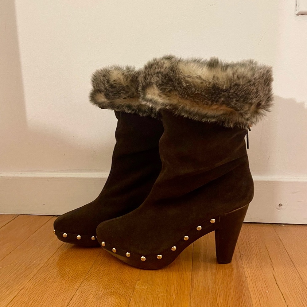 Michael Kors fur boots
